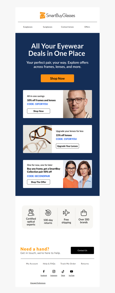 More ways to save, all in one place