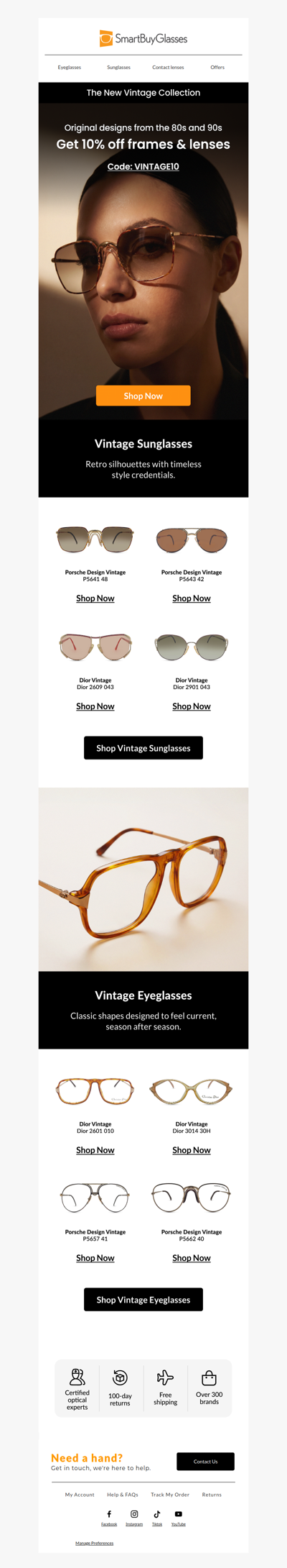 I've always had a thing for vintage frames