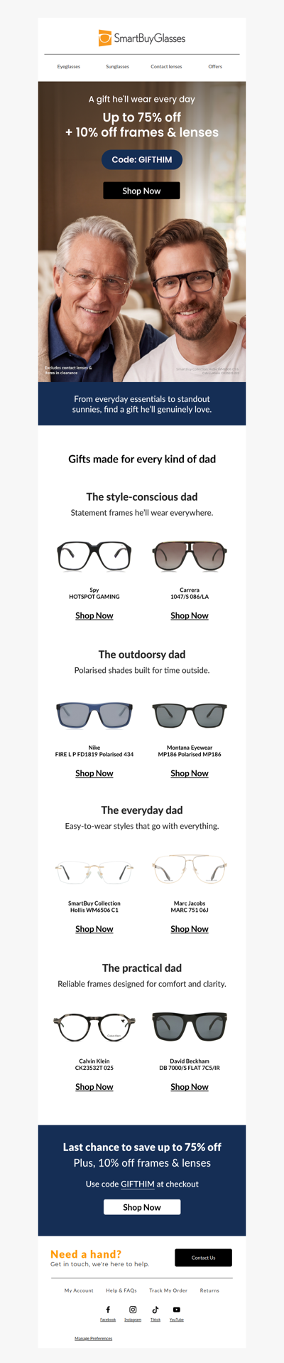 He's going to love these