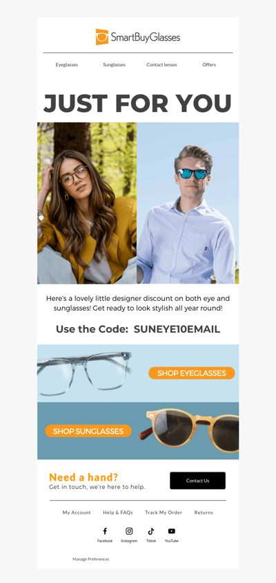Your next pair just got easier to find