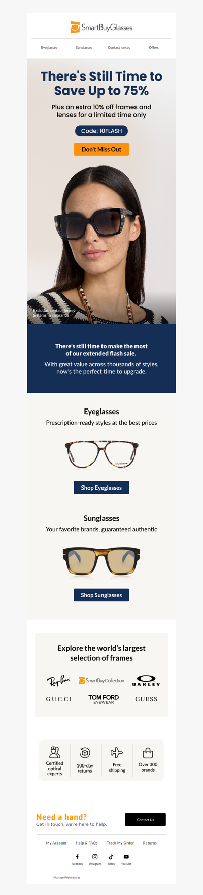Good news, your exlusive deal has been extended