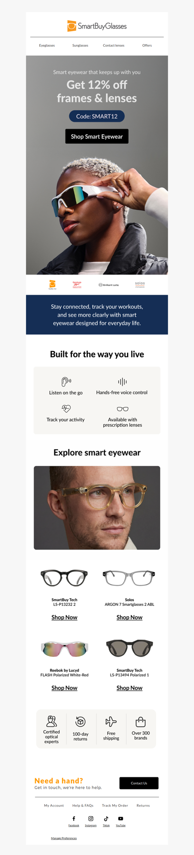 The new smart eyewear collection is here