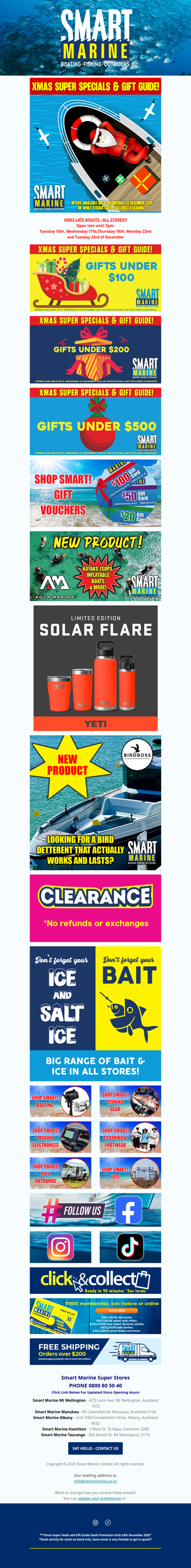 Smart Marine’s Huge Christmas Sale 🎄