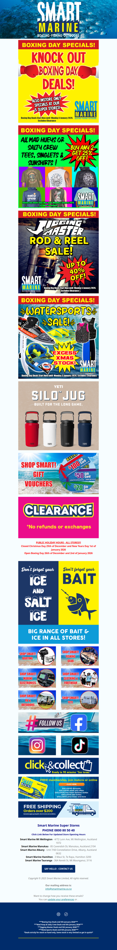 Boxing Day Sale Is On – Don’t Miss These Deals! 🎁