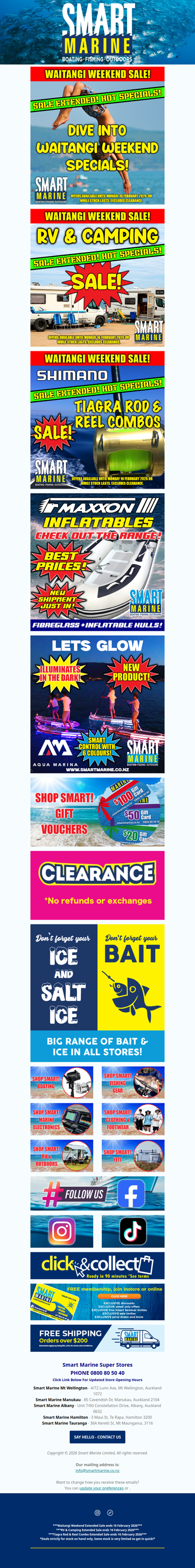 🔥 Waitangi Mega Sale EXTENDED — Don’t Miss Out