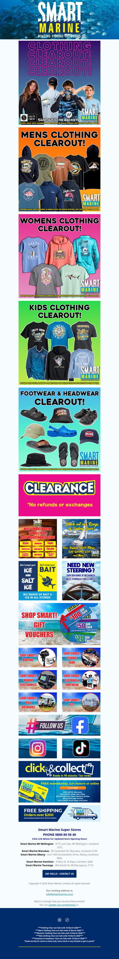 🔥 Smart Marine Clothing Clearance – Be Quick!