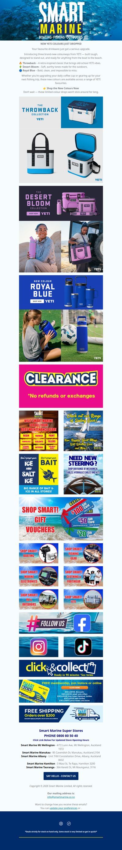 🎨 Fresh Drop: 3 New YETI Colours Have Landed