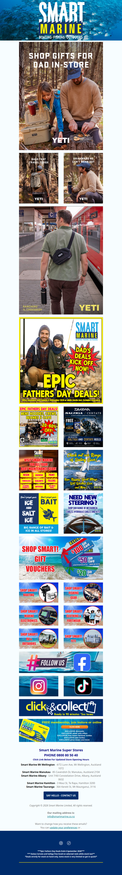 Still Looking for Dad? YETI Gifts + Father’s Day Deals