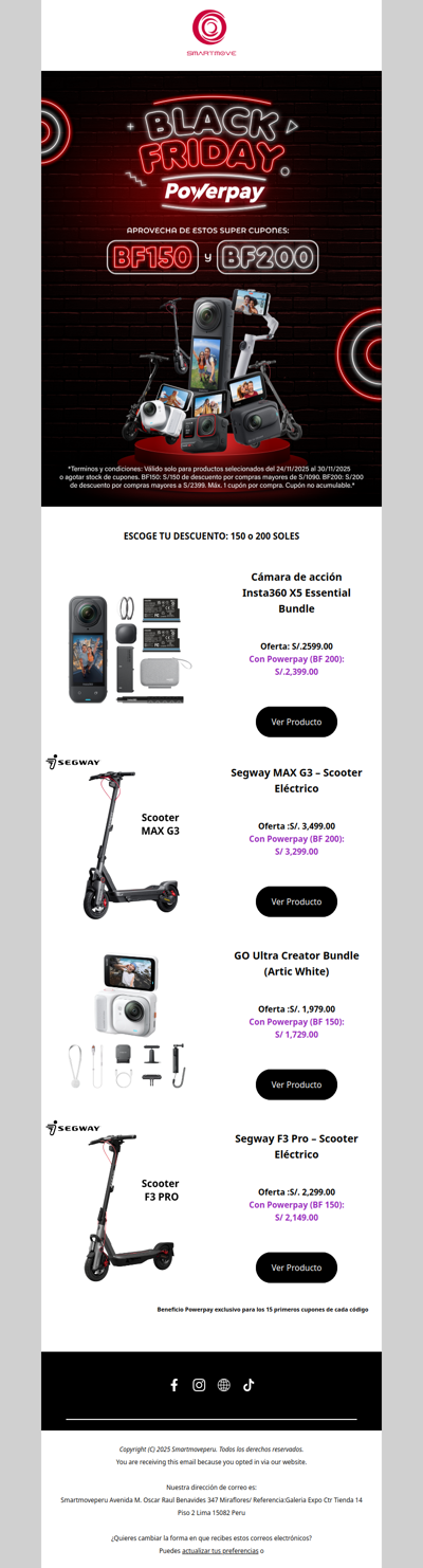 ⚫ ¡Llegó! Black Friday en Insta360 está AQUÍ 🚀