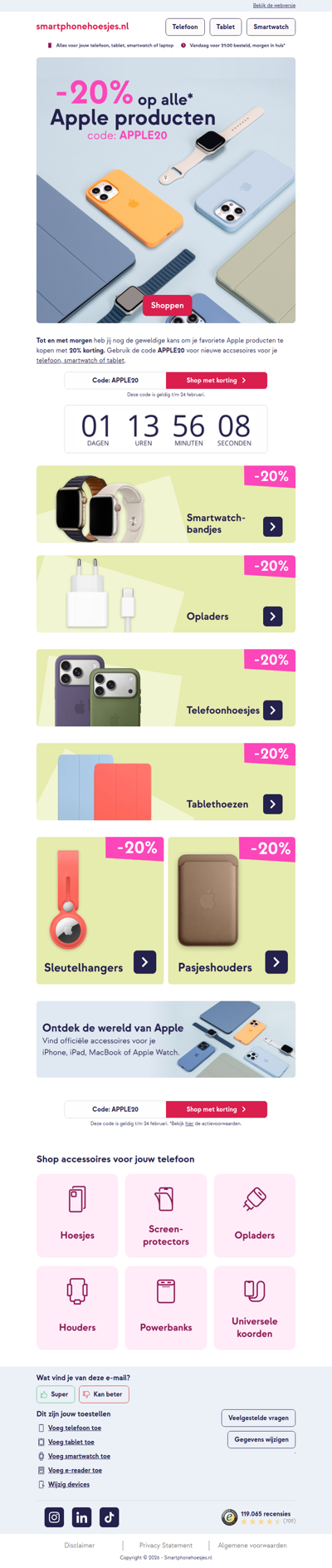 Mis deze Apple deal niet!