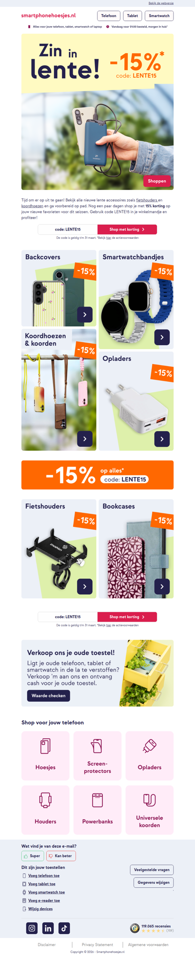 Wij hebben zin in de lente! 🌷