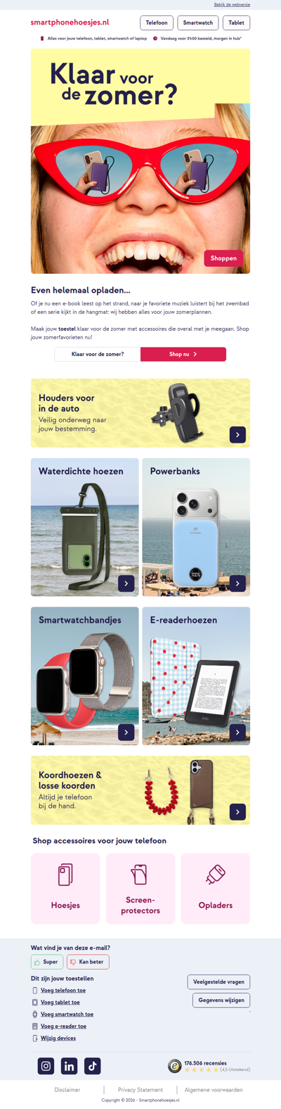 Ben jij klaar voor de zomer? ☀️