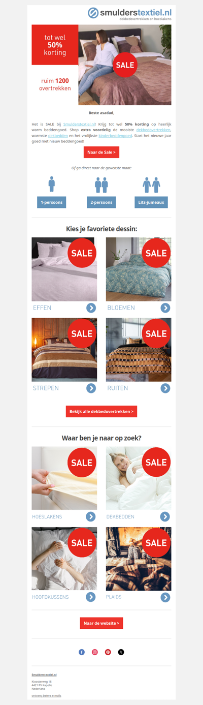 🔔 Zojuist live: Wintersale gestart! 🎉