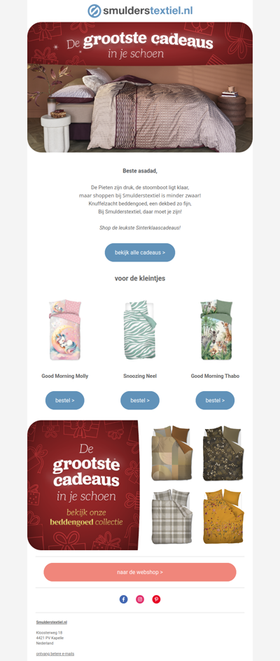 Hij komt, hij komt... en brengt cadeautips mee 🎁