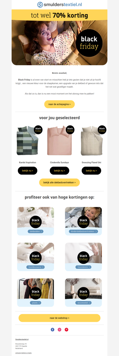 🎁 Een cadeautje voor jezelf: Black Friday deals!