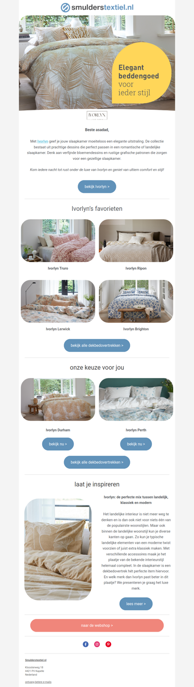 Elegant beddengoed voor iedere stijl 😍