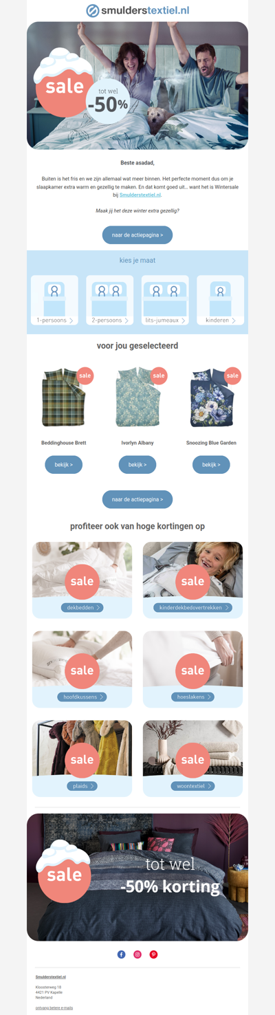 ❄️ Warme winterdeals voor koude dagen