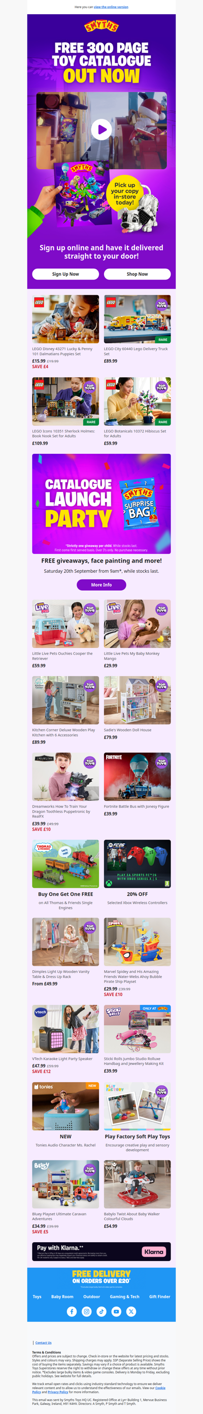 FREE 300 Page Toy Catalogue Out Now!