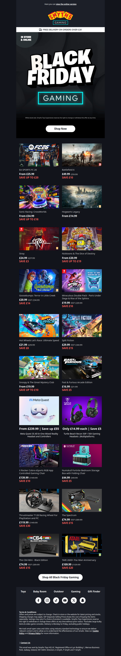 Black Friday Gaming has started!