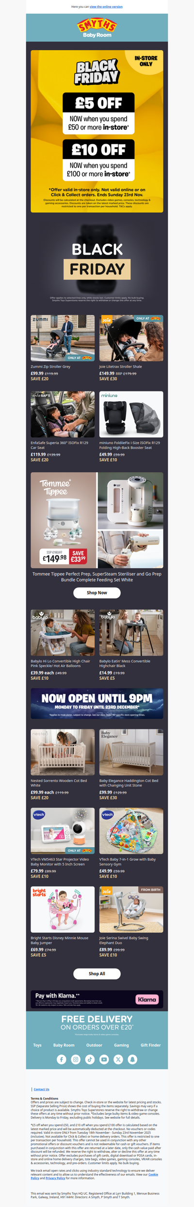 Save £10 When You Spend £100 In-Store!