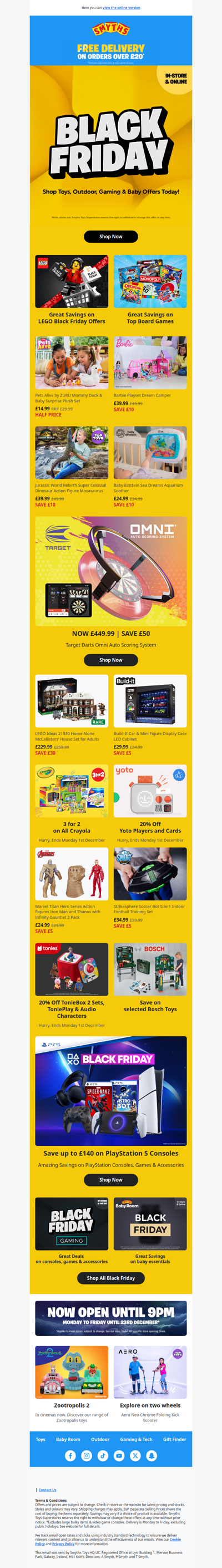 Black Friday Savings - these wont last long!