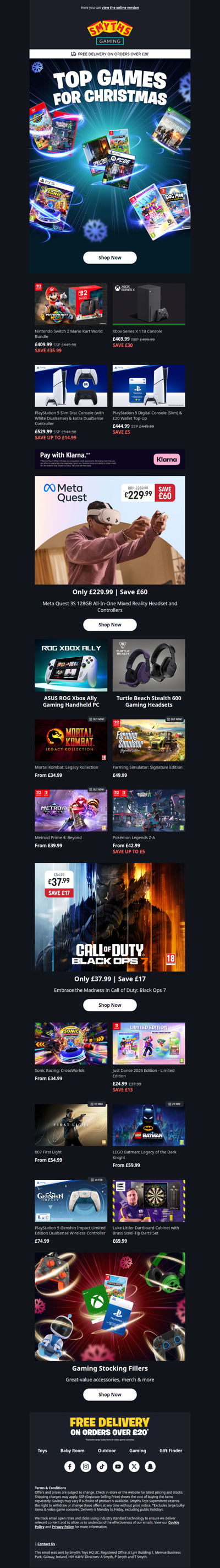 Top Games for Christmas 🎮