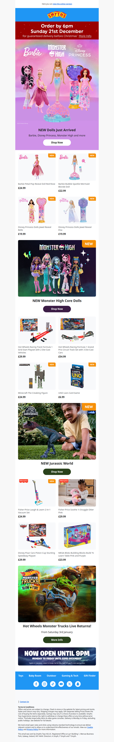 NEW Toys Just Arrived!