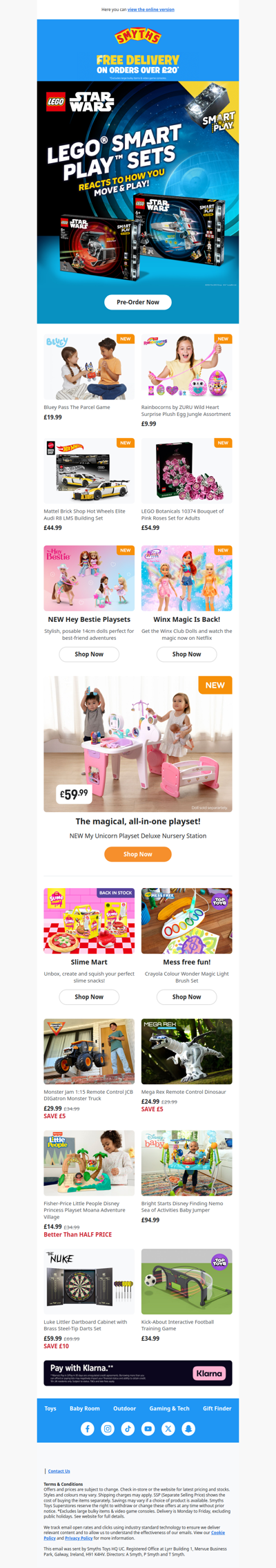 NEW LEGO Smart Play Sets