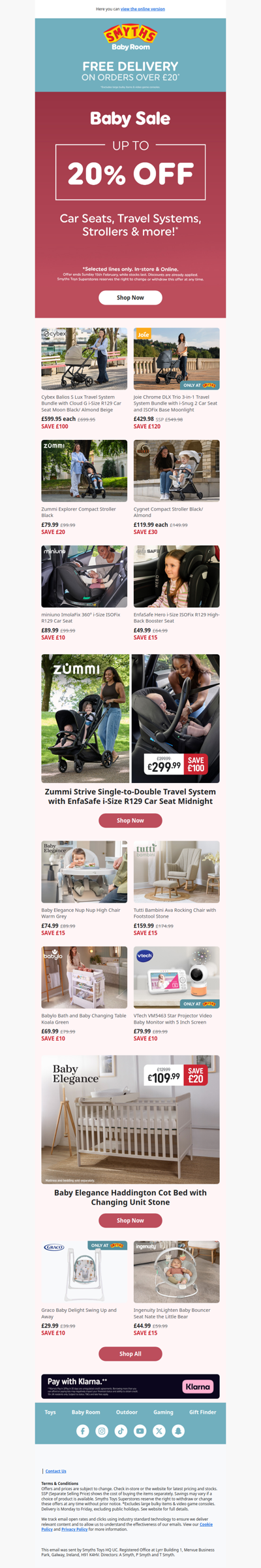 Baby Sale Up to 20% OFF