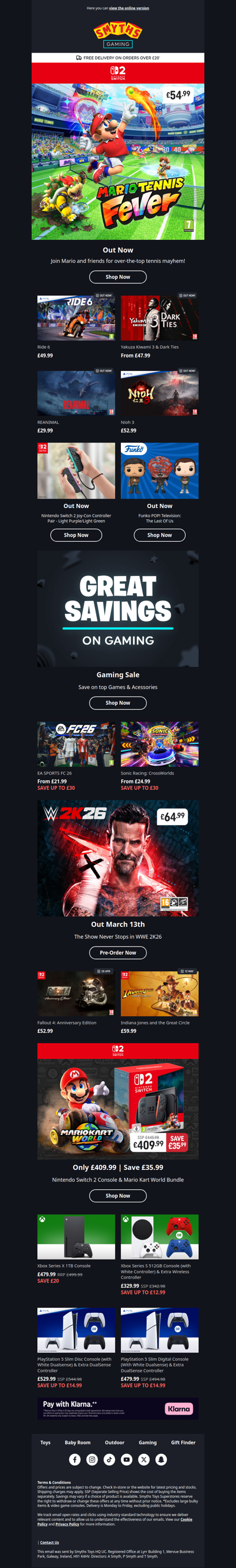 New Games & Gaming Deals