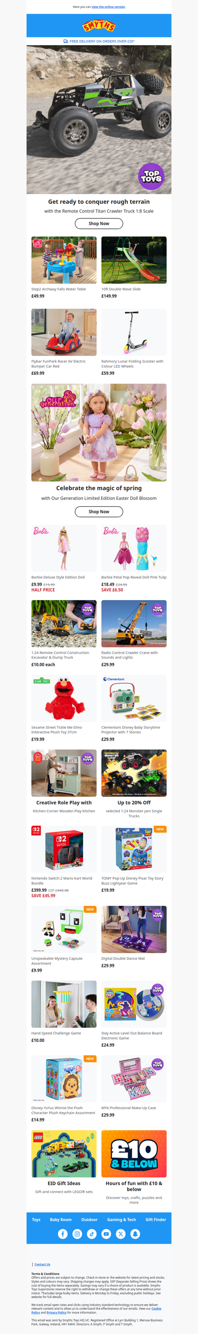 Discover the latest toys and offers here!