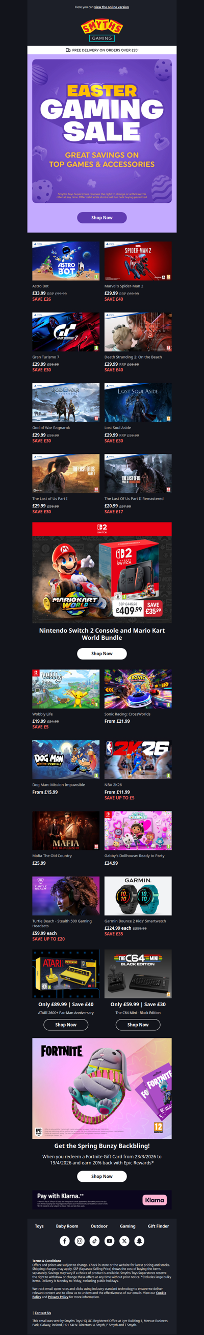 SAVE with our Easter Gaming Sale!