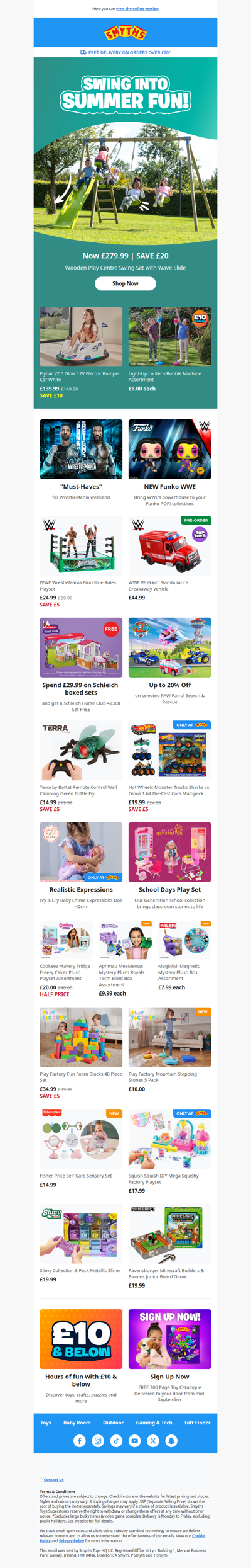 Gear Up for Outdoor Fun & WrestleMania Weekend