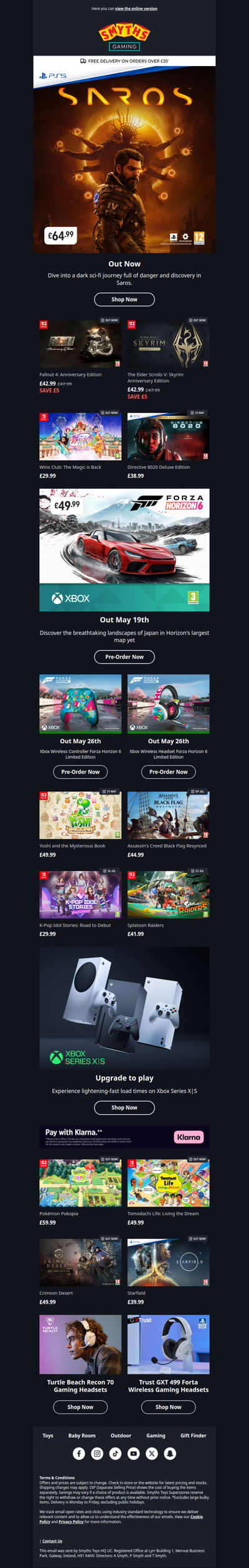 NEW games out now! Plus limited edition accessories!