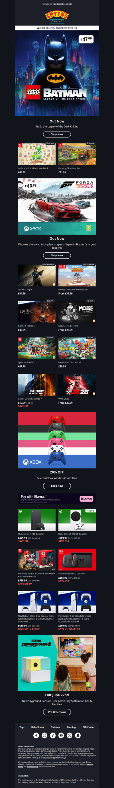 Awesome NEW games out now!
