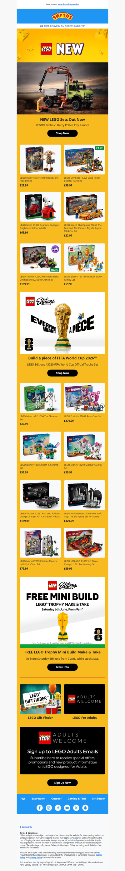 NEW LEGO Sets Out Now