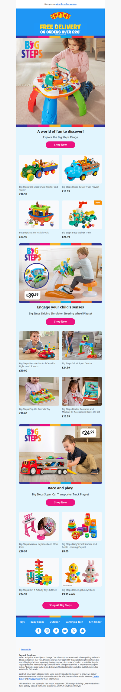 da, discover a world of fun with Big Steps!