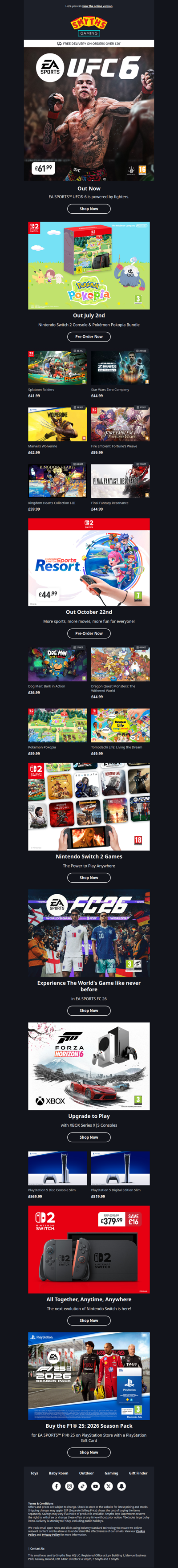 Play UFC 6! Plus more new games to pre-order