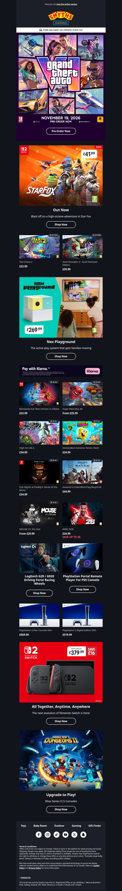 Pre-Order Grand Theft Auto VI NOW!