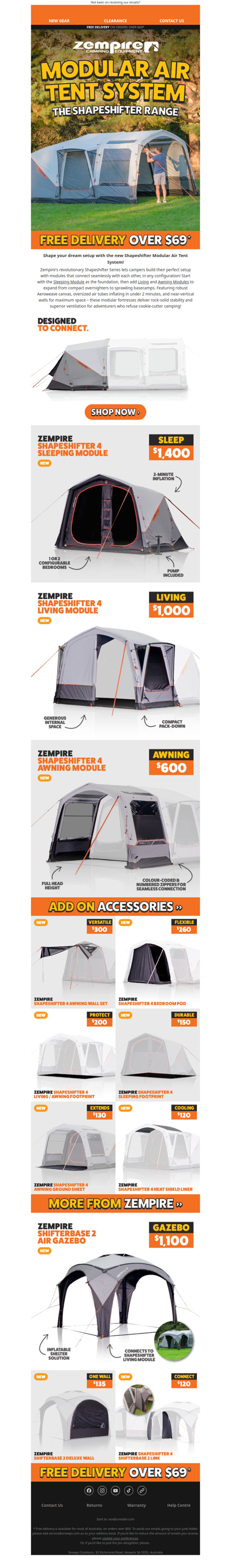 Modular Tents Are Here ⛺