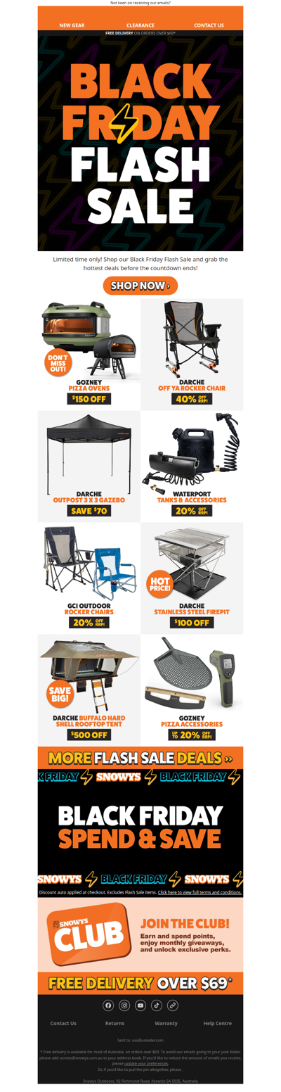 Black Friday Gear Up! ⚡