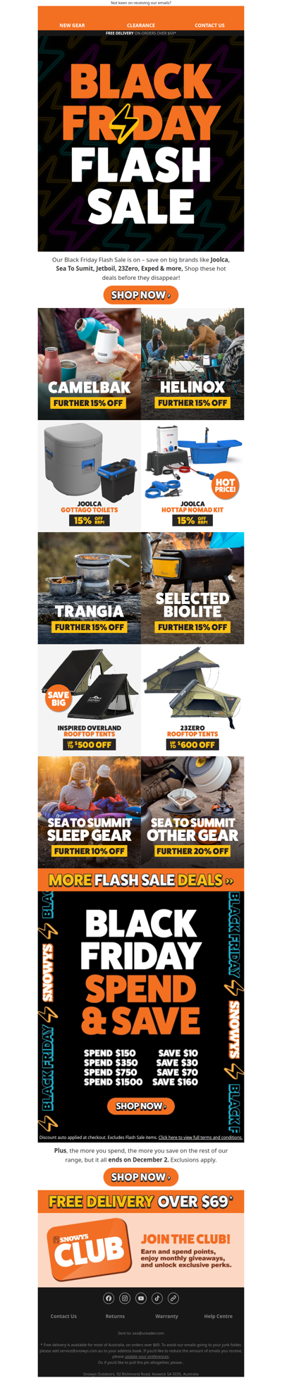 🚨 Snowys Black Friday Sale Is On Now!