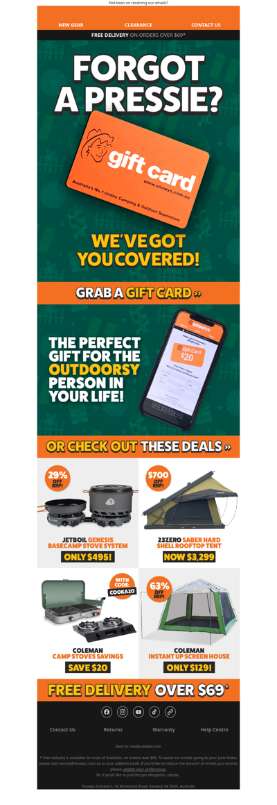 Forgot a present? 🎁