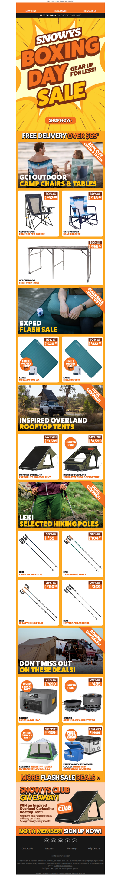 More Boxing Day Sales 💥