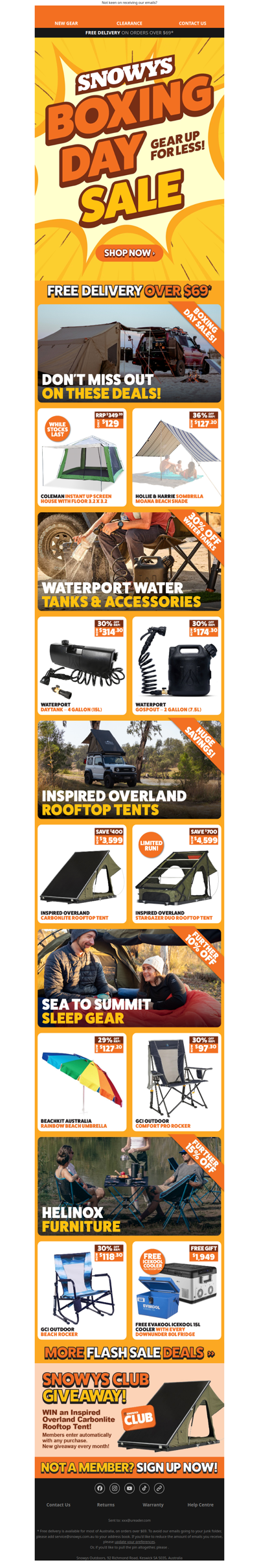 Shop Our Boxing Day Deals Now!