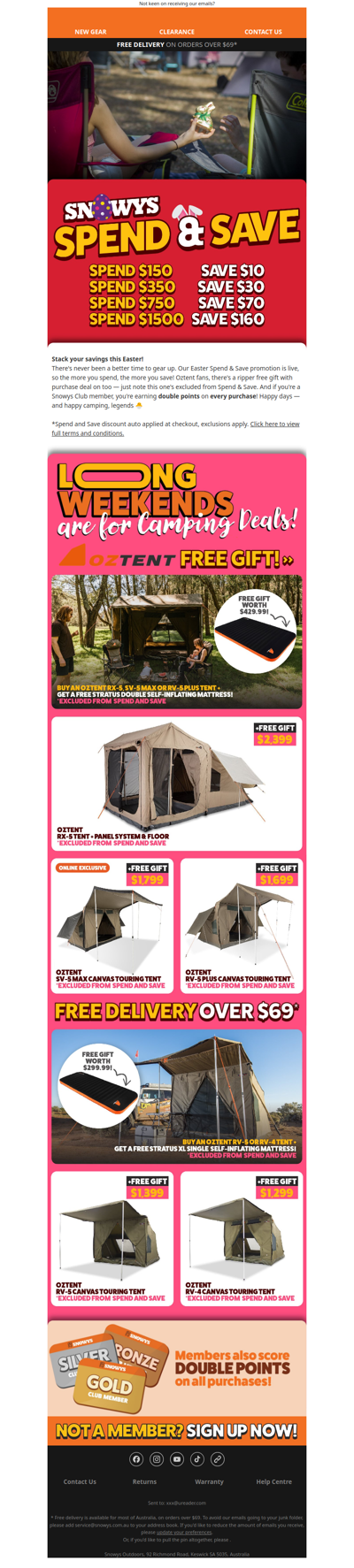 Easter is a BIG deal at Snowys!