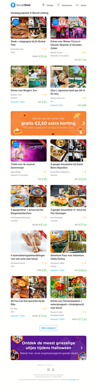 Steak + steppegras bij De Boskar Peer | Entree voor Wiener Circus in Hasselt, Maaseik of Heusden-Zolder