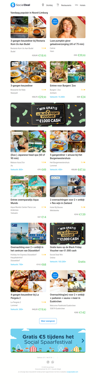 Luxe pumpkin glow-gelaatsverzorging  (45 of 75 min) | 3-gangen keuzediner bij Restaria Kom Us Aan Budel