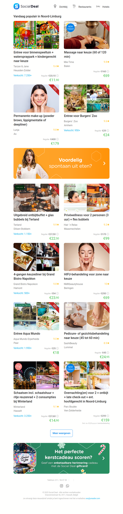 Massage naar keuze (60 of 120 min) | Entree voor binnenspeeltuin + waterspraypark + kindergerecht naar keuze