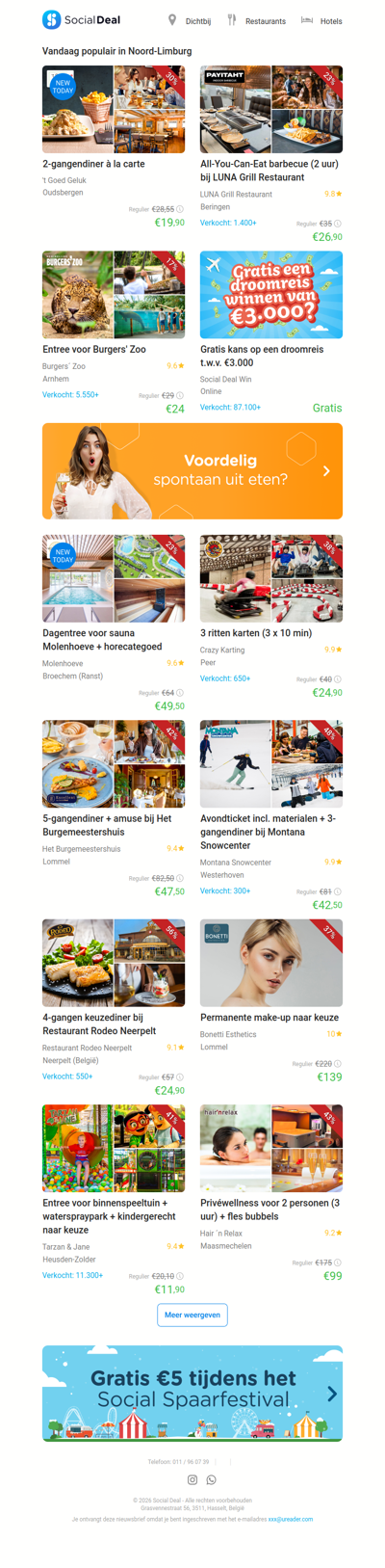 2-gangendiner à la carte | All-You-Can-Eat barbecue (2 uur) bij LUNA Grill Restaurant